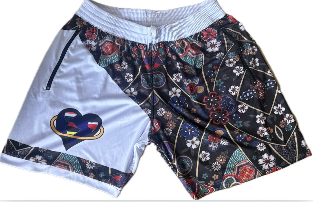 Japanese Kimono - Shorts