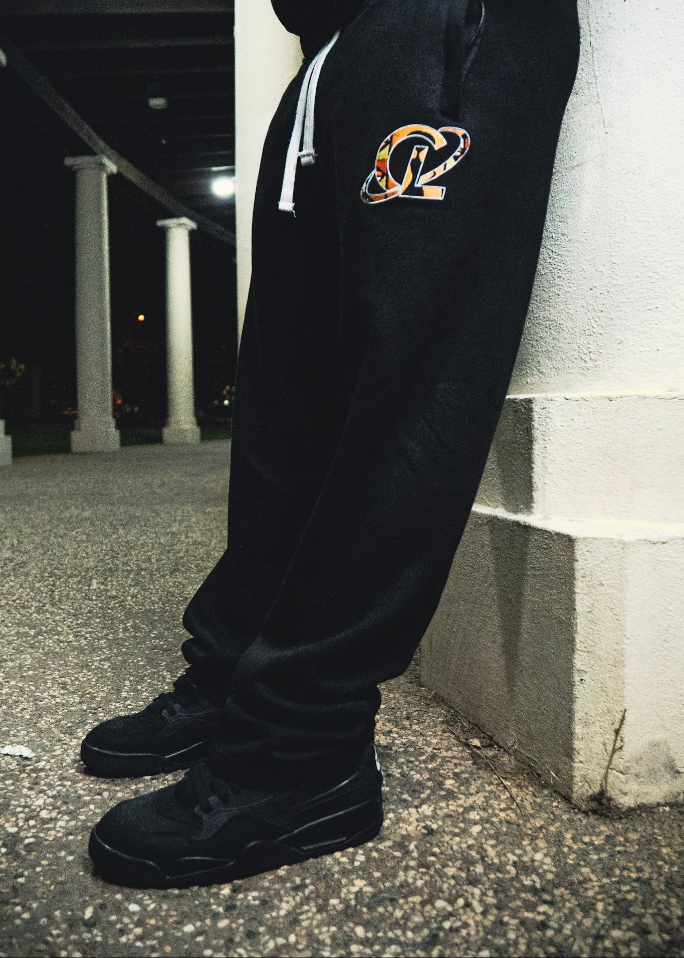 Culturlete Sweatpants - Afro on Black