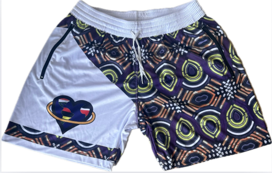 Afro Kente Cloth - Shorts