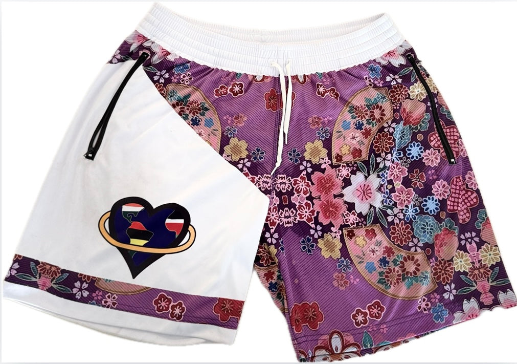 Japanese Floral - Shorts