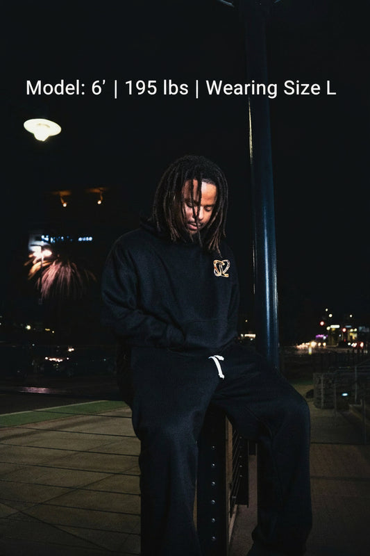 Culturlete Sweatsuit Set - Afro on Black