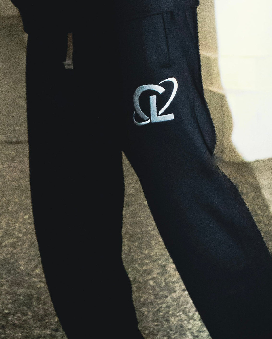 Culturlete Sweatpants - White on Black