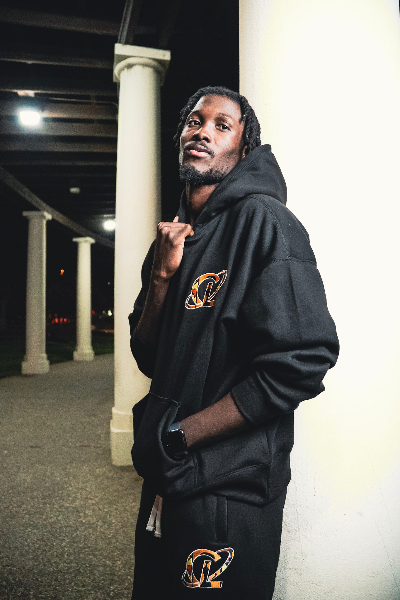 Culturlete Sweatsuit Set - Afro on Black