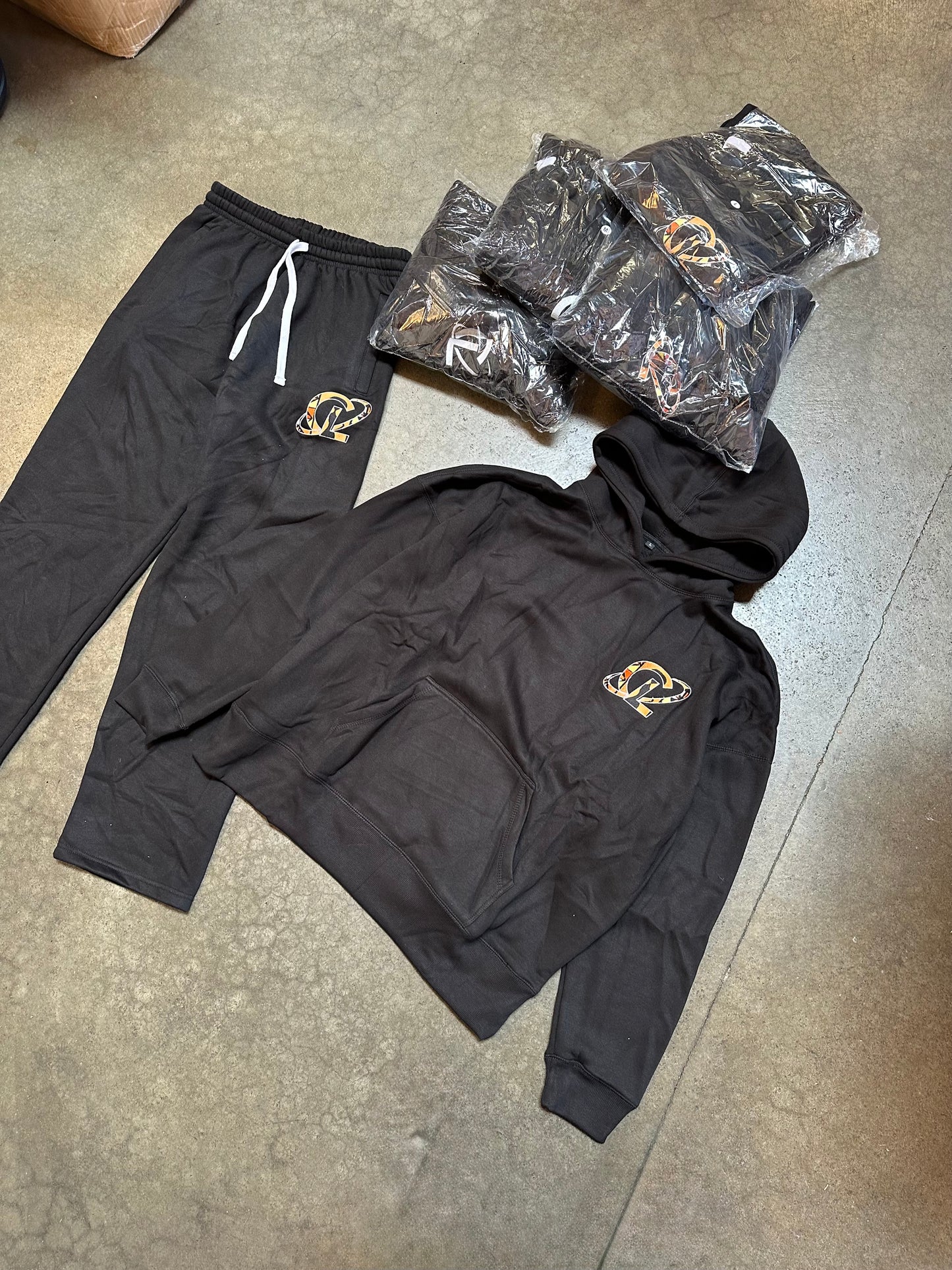 Culturlete Sweatsuit Set - Afro on Black