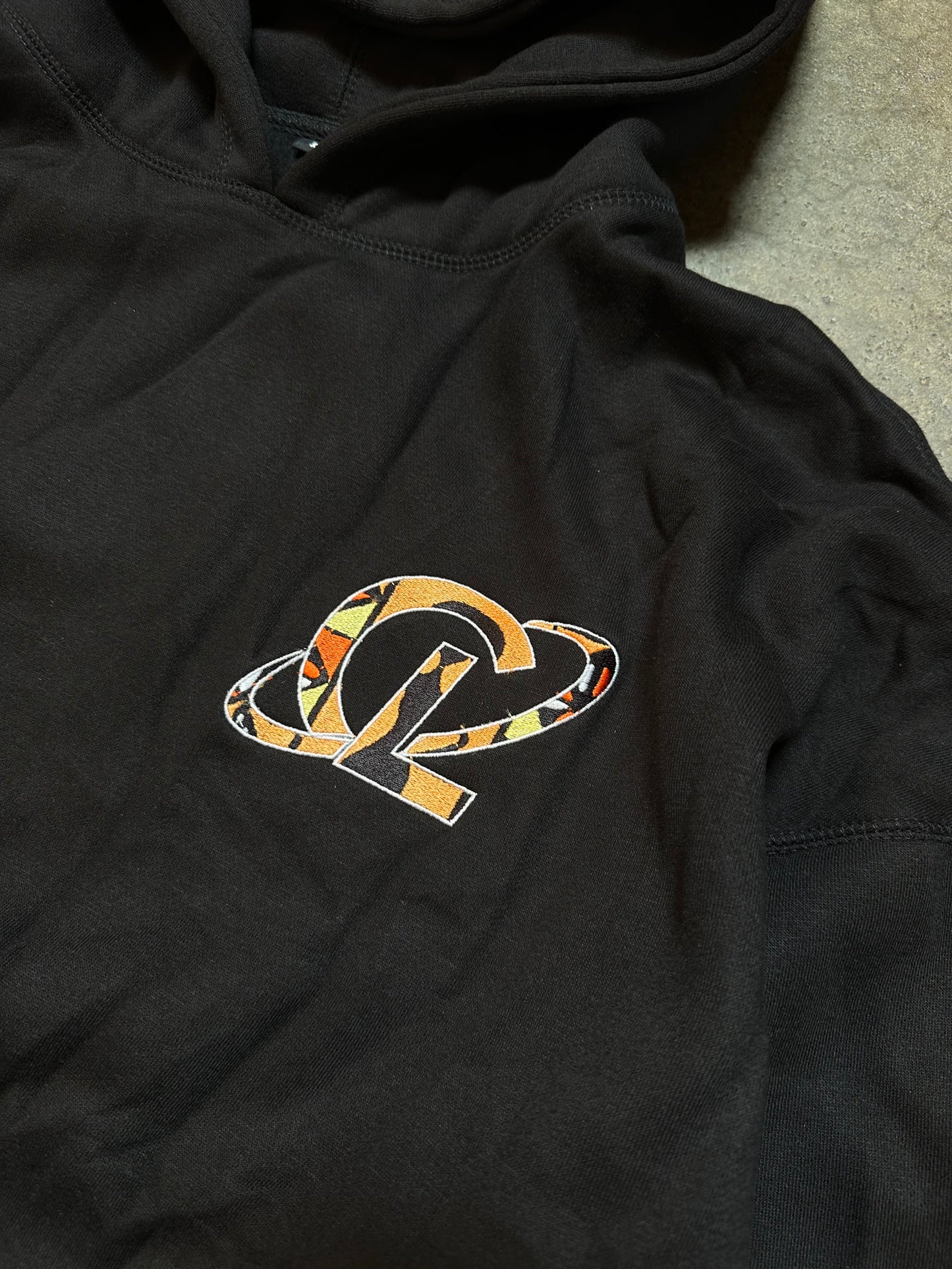 Culturlete Hoodie - White on Black