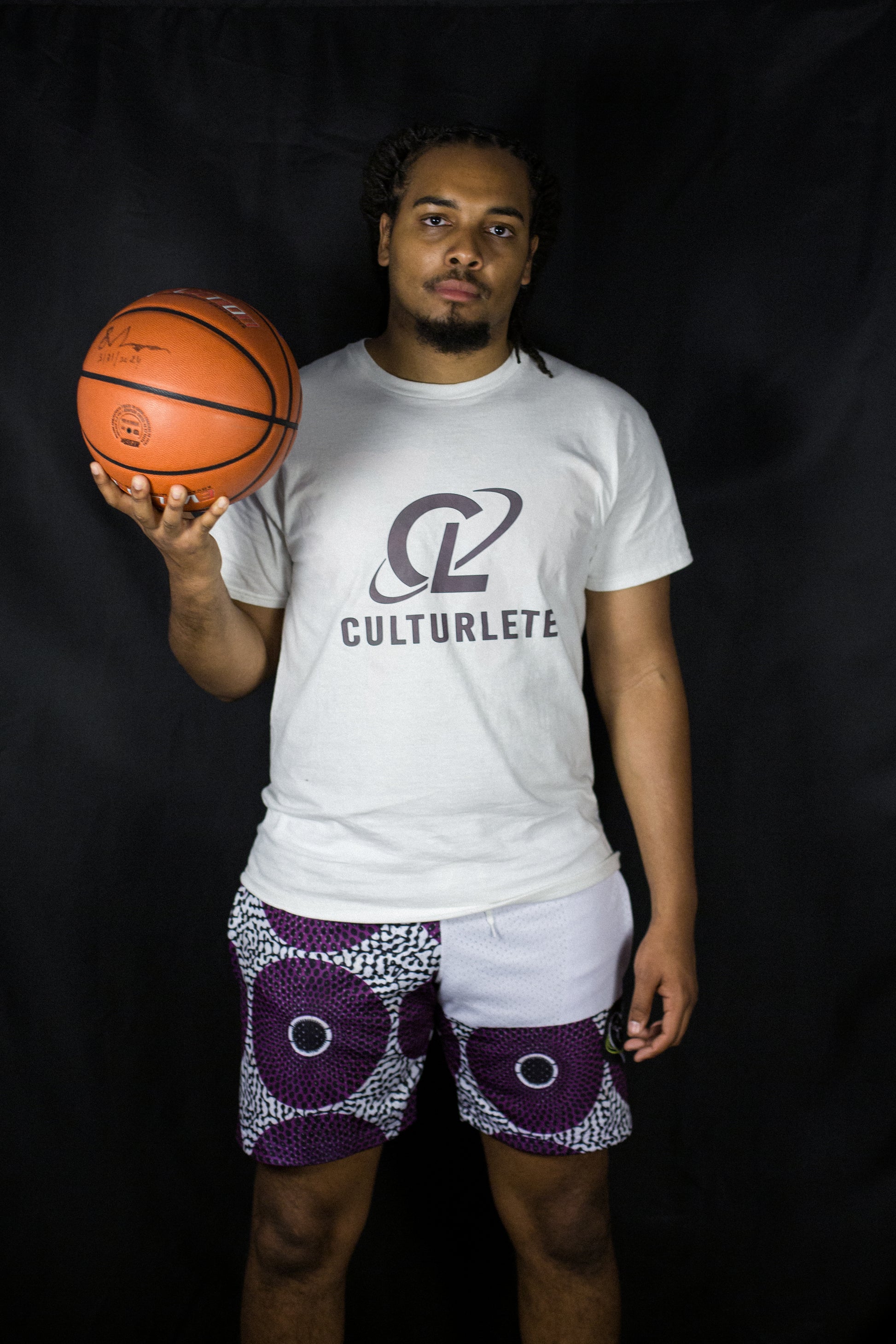 Afro Battle Shorts - Purple image 2