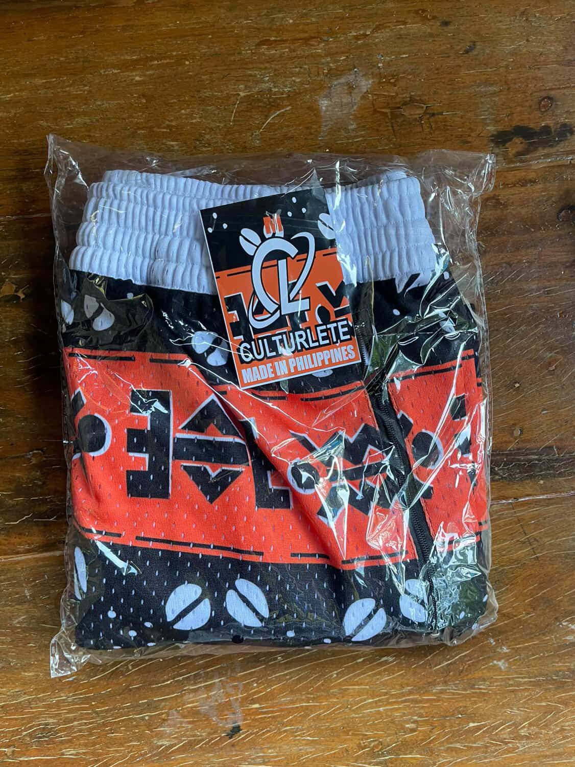 Afro Battle Shorts - Orange image 3